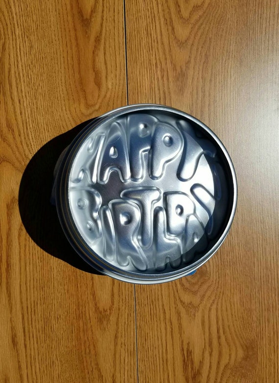 Wilton Happy Birthday Bubble Letter 3 Piece Cake Pan From