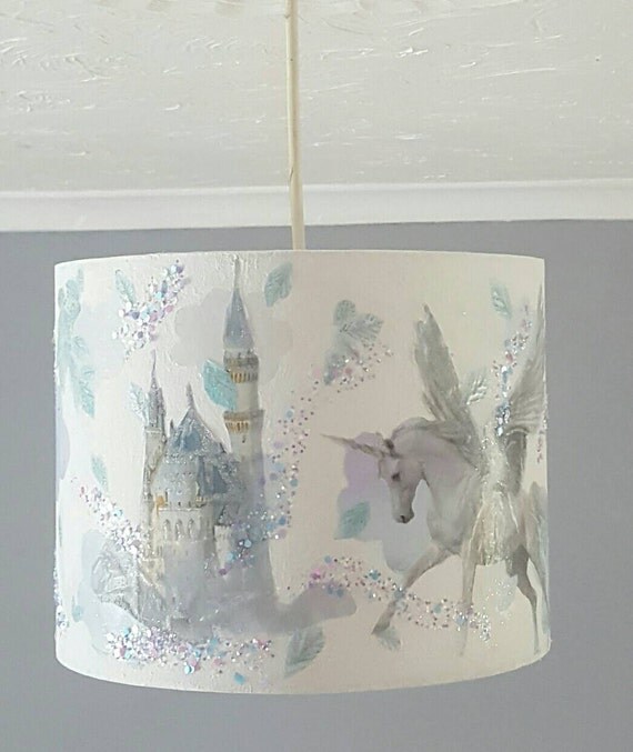 Unicorn light shade unicorn lamp shade by SophsPaperButterfly