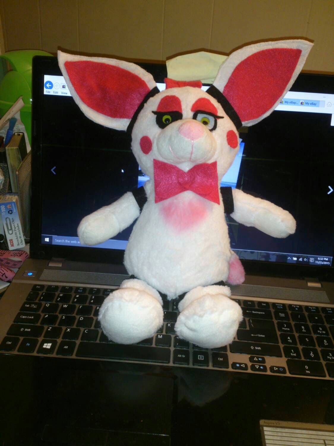 five nights at freddys plush Mangle plush Fun by LombiesNThings