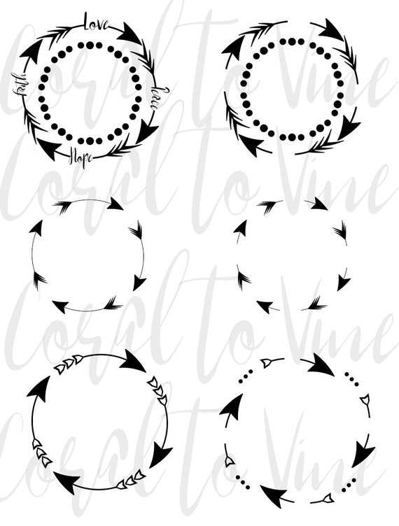 Download arrow svg arrow circle frame SVG arrow set svg feather svg