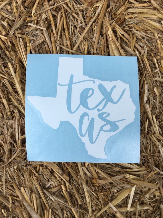 Texas Texas Home Decal Car Decal Texas Window Decal
