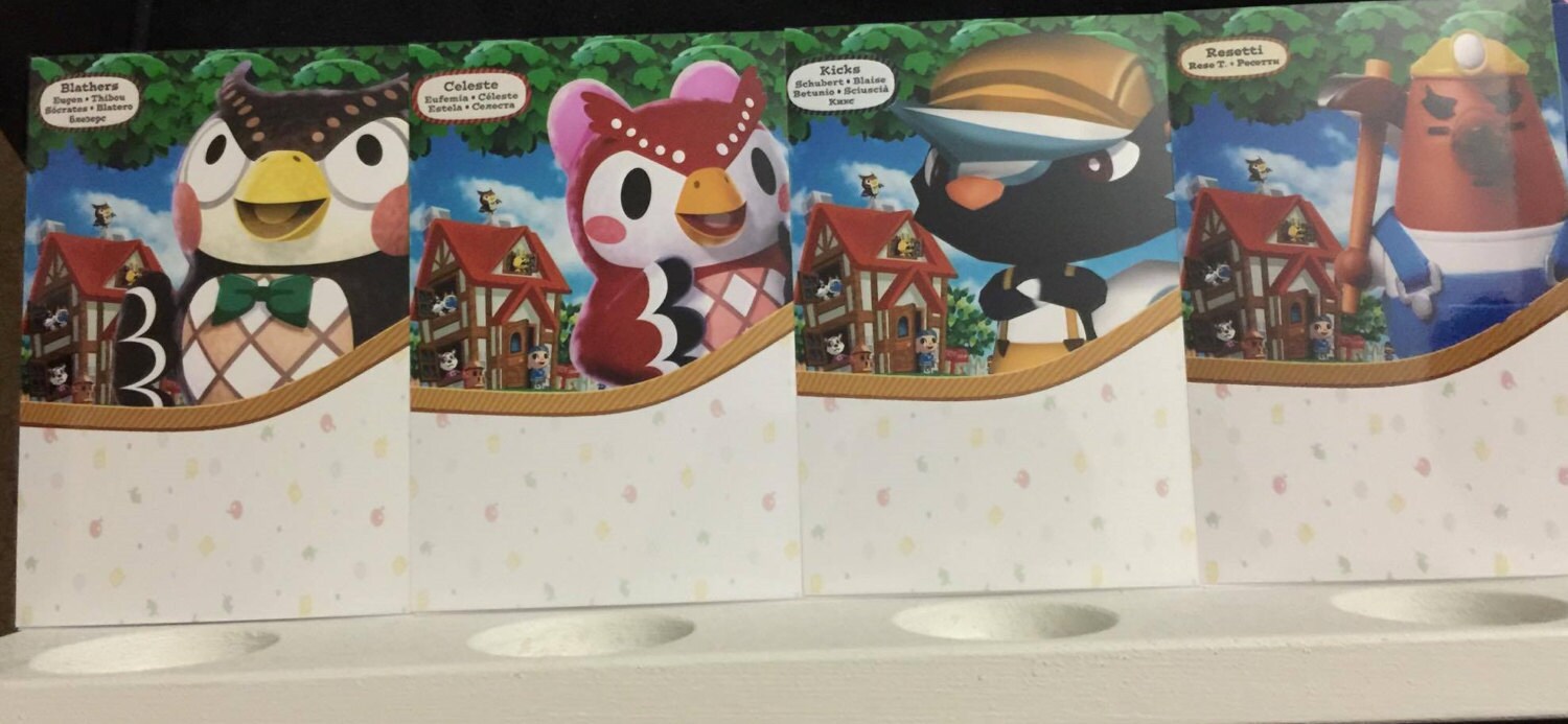 Animal Crossing Amiibo Wall Display/Stands FREE SHIPPING All