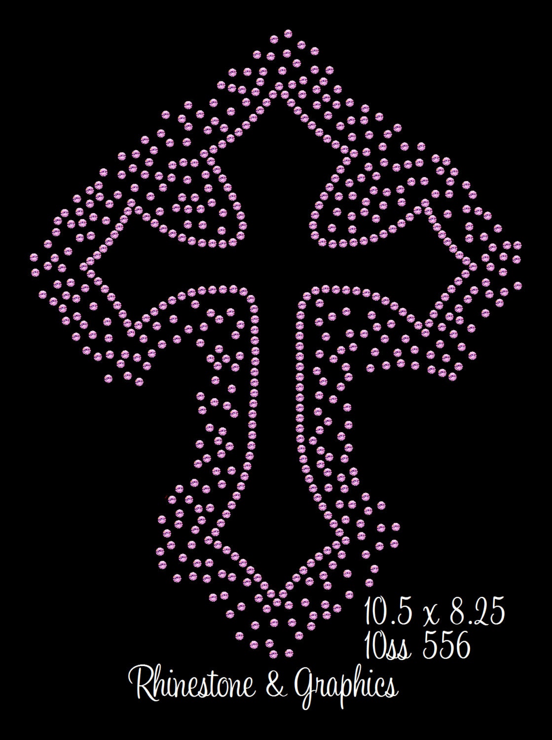 Download Cross Scattered Rhinestone Design Instant Download Pattern ...