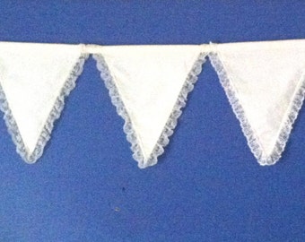 Calico and Lace Bunting