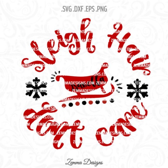 Download sleigh svg sleigh hair svg Christmas svg files svg