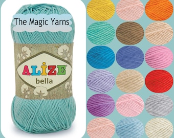 SALE Cotton yarn ,4 ply cotton, 100% pure cotton, natural cotton without mercerization, cream, camel, blue, indigo, mint, teal, lavender