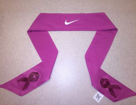 nike dri fit head tie pink