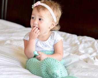 crochet mermaid tail pattern, baby mermaid tail, toddler or child mermaid tail, mermaid
