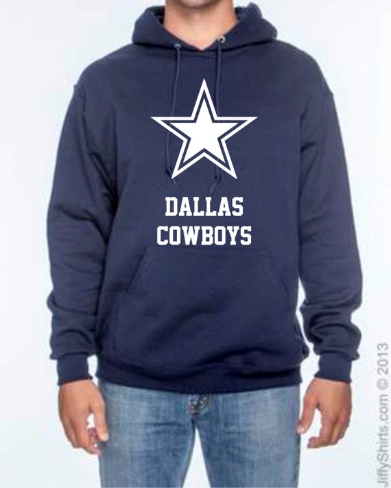 Dallas cowboys team fan personalized hoodie by DecalzNmore on Etsy