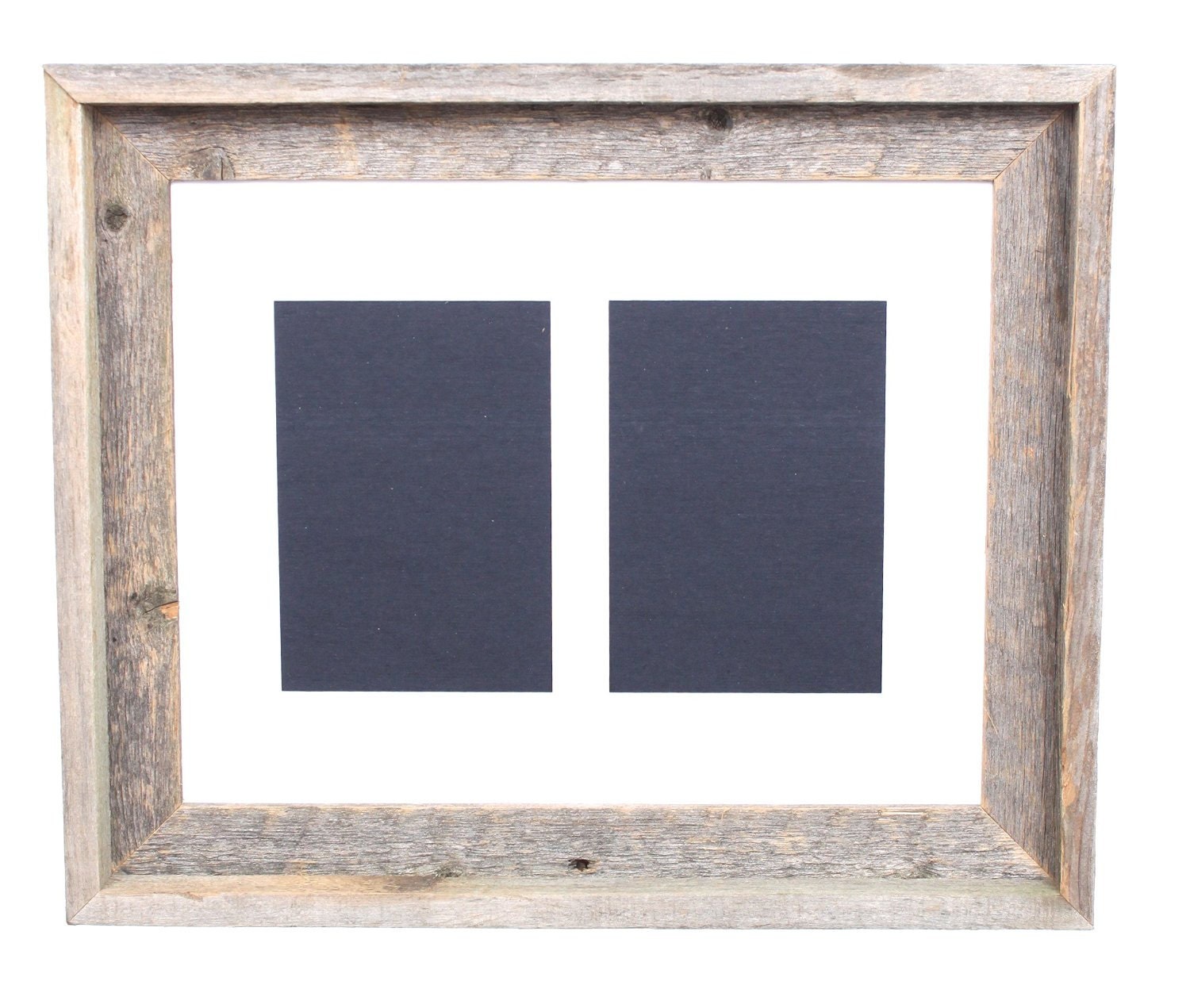 Barnwood Rustic Signature Picture Frame 11x14 5x7