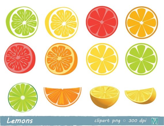 clipart citrus fruits - photo #38