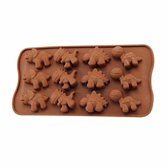 dinosaur fossil chocolate molds