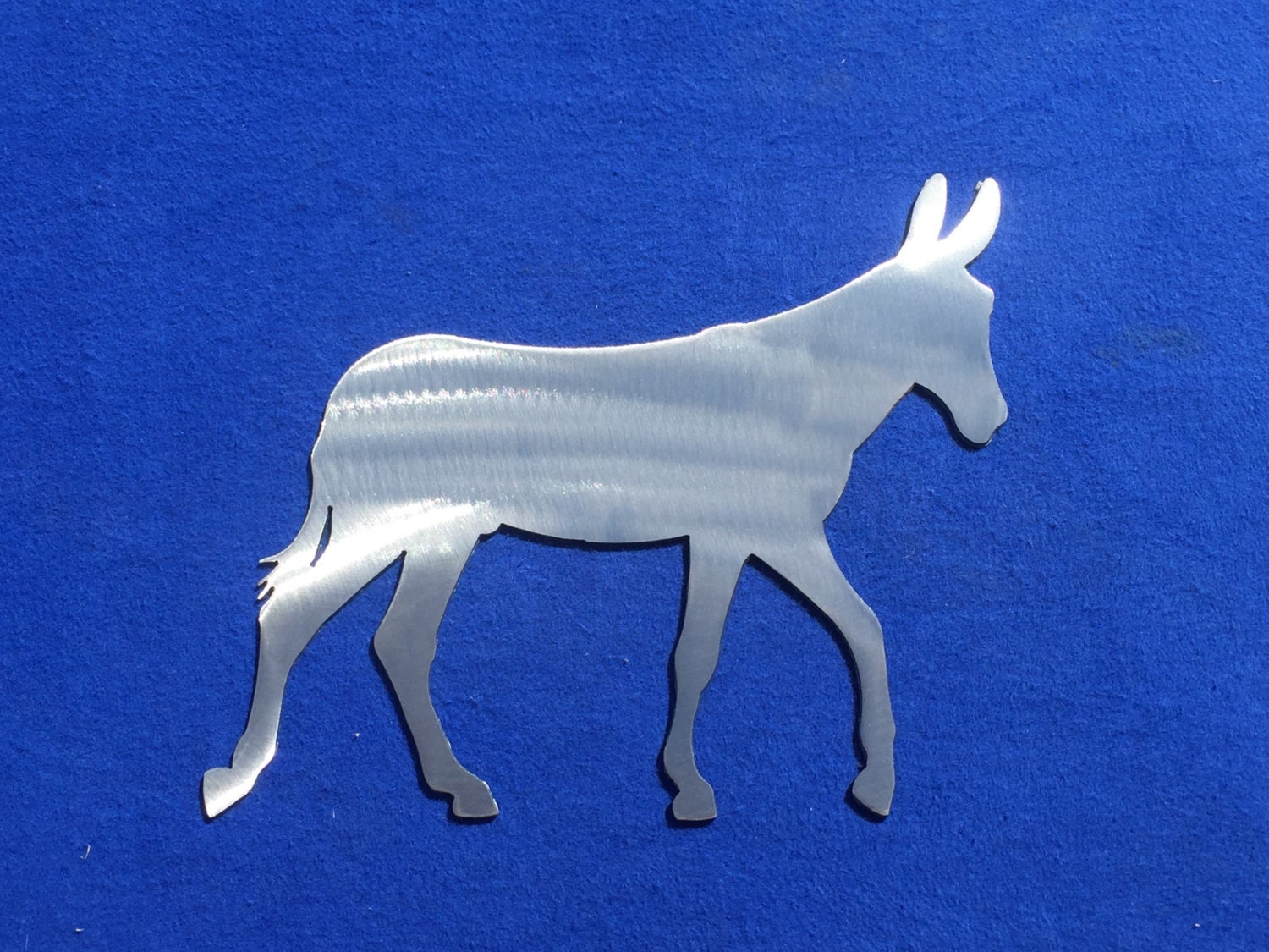 Donkey Metal Wall Art Decoration Skilwerx 11x9 Western