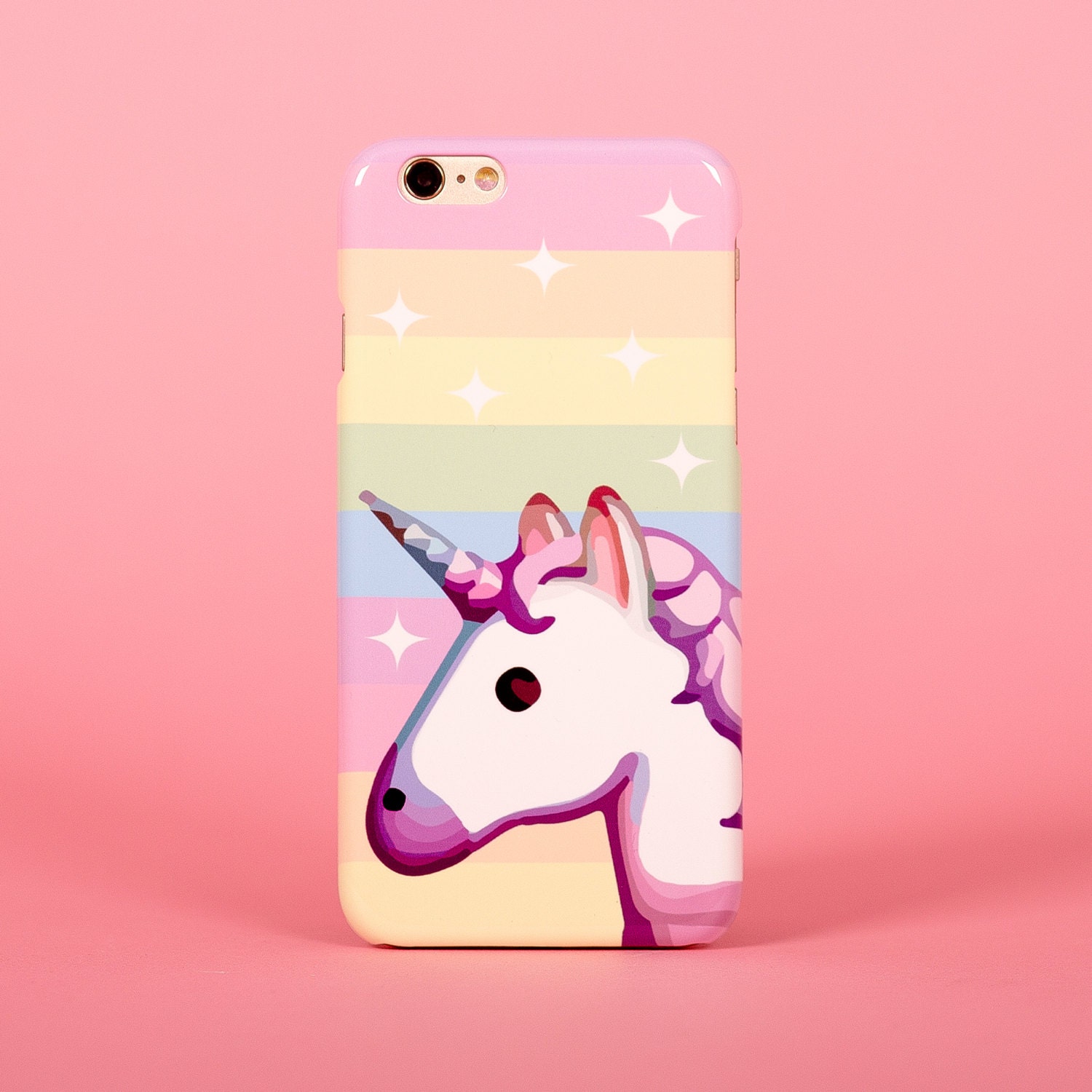 Unicorn emoji rainbow sparkle iPhone 7 case samsung s7
