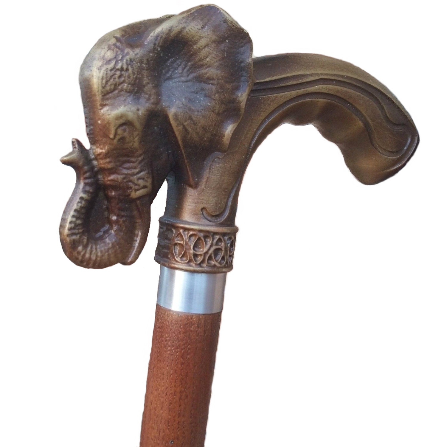 Walking Stick Cane Wood Wooden Handmade Men's