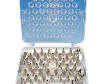 52 pcs Cake Decorating Pastry Stainless Steel Nozzles Set U.S.A. Seller