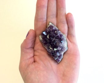 small amethyst cluster