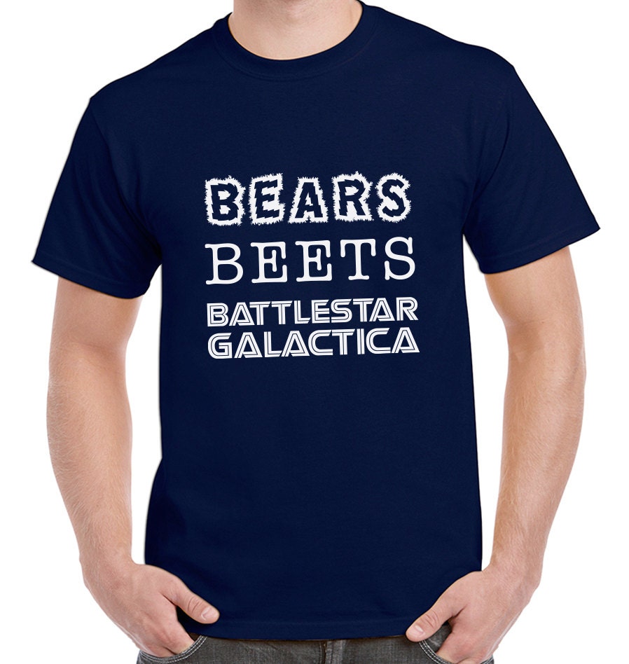 Bears Beets Battlestar Galactica Tshirt The Office Michael