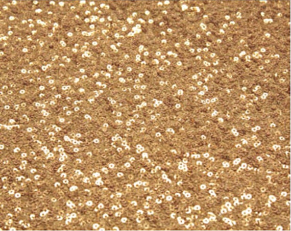 sequence fabric Sample various colors available sequin gold