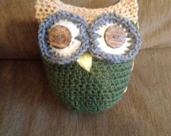 crochet owl plush