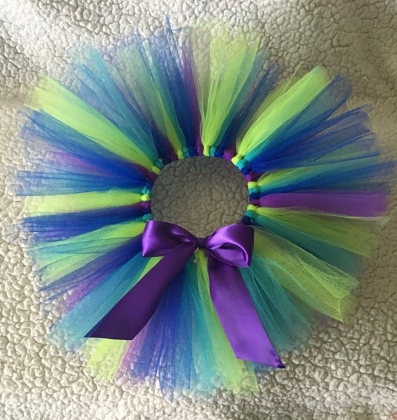 Peacock Tutu purple tutu blue tutu green tutu turquoise