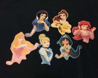 Disney princess cupcake toppers