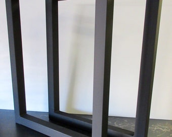 SHIPS NEXT DAY! Steel Table legs - U Shape 2"x2" set of (2)