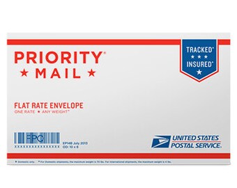 flat rate envelope cost 2018