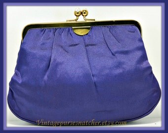 Vintage Evening Clutch,Vintage Satin Morris Moskowitz Evening Clutch,Vintage Morris Moskowitz Evening Bag,Vintage Evening Bag,Wedding Clutch