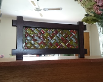 Fused Glass Wall Hanging