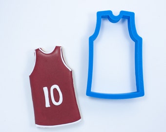 Basketball Jersey Cookie Cutter