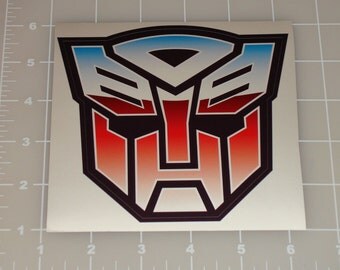 Transformers Autobot Logo Emblem Symbol Insignia Vehicle Car Window Bumper Laptop Tablet 3M Decal Sticker