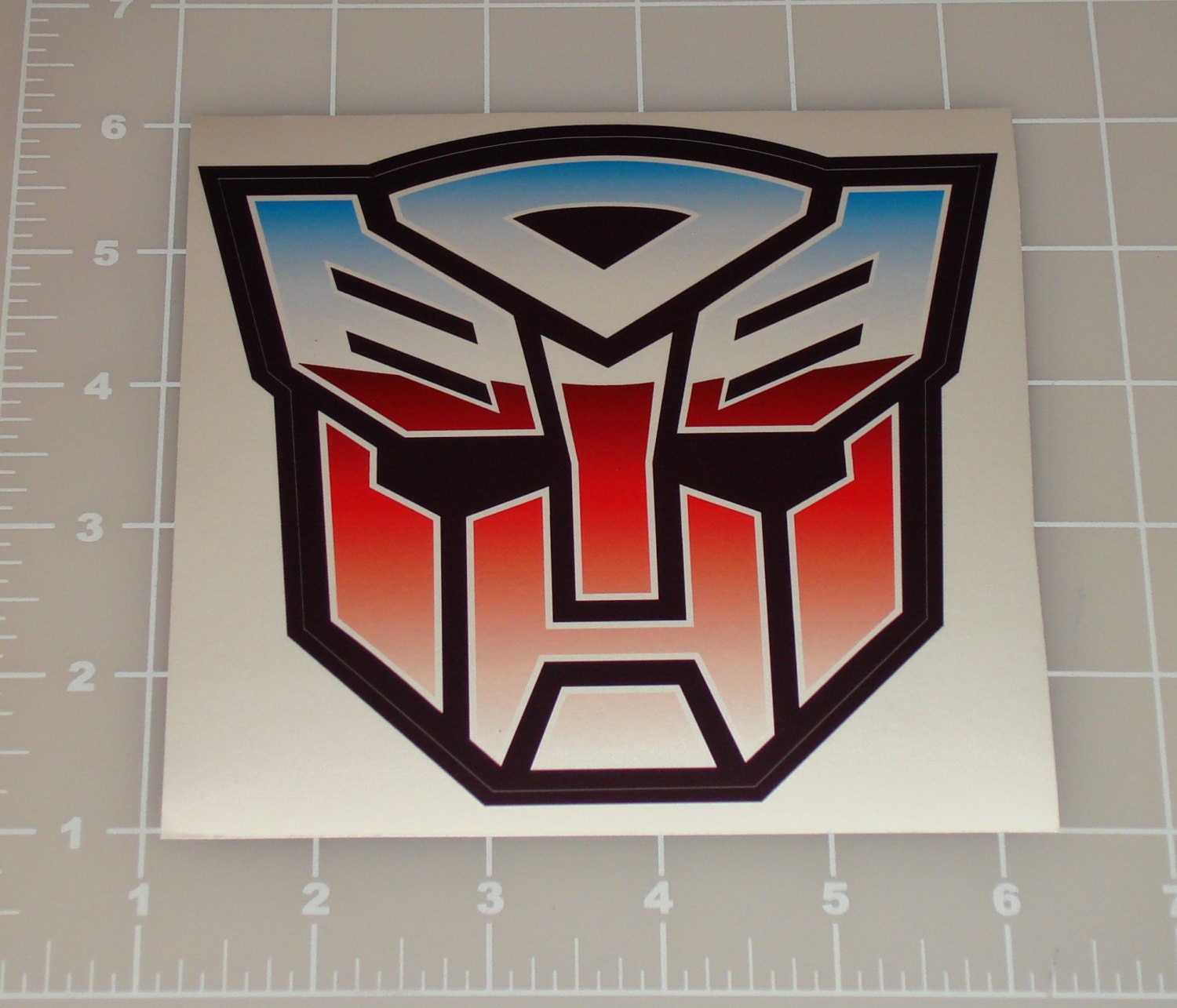 Transformers Autobot Logo Emblem Symbol Insignia Vehicle Car.