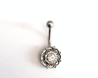 Belly Rings, Belly Ring, Crystal Belly Button rings, Belly Button Ring Belly Button Rings, Flower Belly Ring, Navel Rings, Navel Piercing