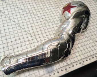 Captain America Winter Soldier Bionic / Cybernetic Robot Arm Cosplay Costume Prop (Resin Kit) - MULTIPLE SIZES -