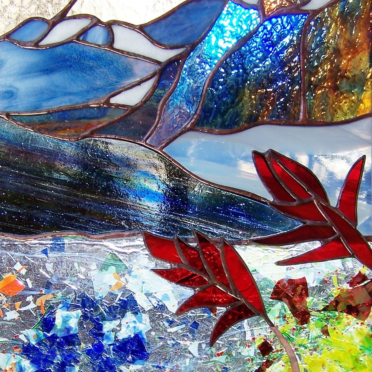 Stained Glass And Fused Glass Art Inspired By Nature By Castlewindow