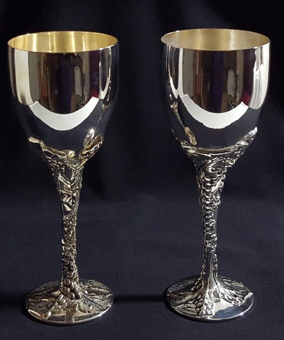Godinger SilverPlated Goblets