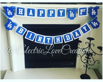 Dodgers birthday | Etsy