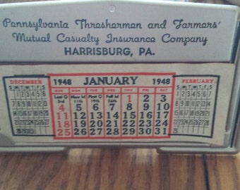 1948 calendar | Etsy