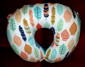 Feather Boppy Pillow Cover