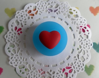 Heart Mould, Silicone moulds, Polymer Clay Mold, Soap Mold, Mould Resin, Flexible mould, food safe mould, wax mould, 3D silicone mold