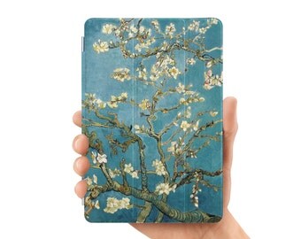 ipad case smart case cover for ipad mini air 1 2 3 4 5 6 pro 9.7 12.9 retina display almond blossom