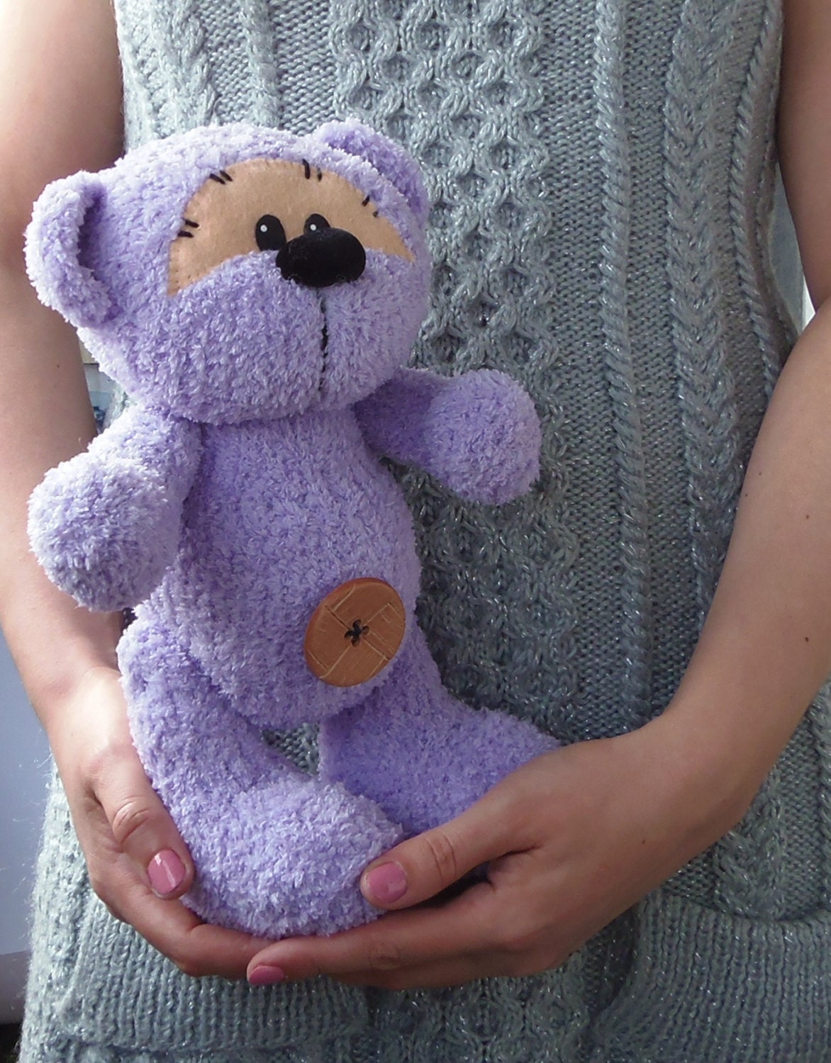 hand knitted teddy bears for sale