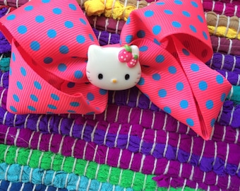 Pink polkadot Hello Kitty