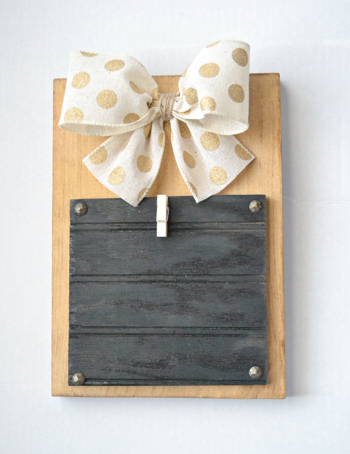 Wooden Picture Frame Wooden Picture Holder by RainTreeDesign