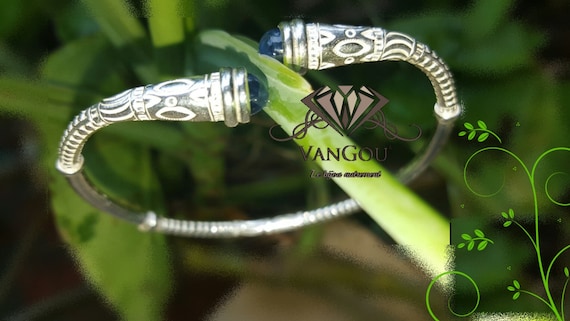 Bracelet Vangovango En Argent Massif - 63 Grammes, Imposant Et Lourd, Occasion