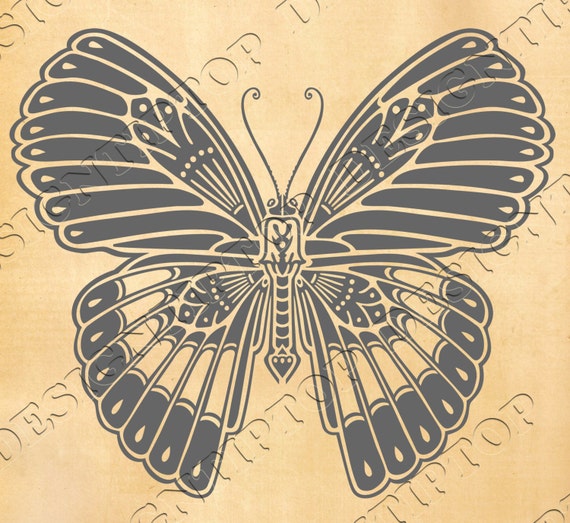 Free Free 137 Cricut Silhouette Simple Butterfly Svg SVG PNG EPS DXF File