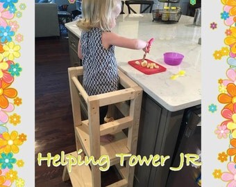 The Only Customizable / learning Helping stool Jr