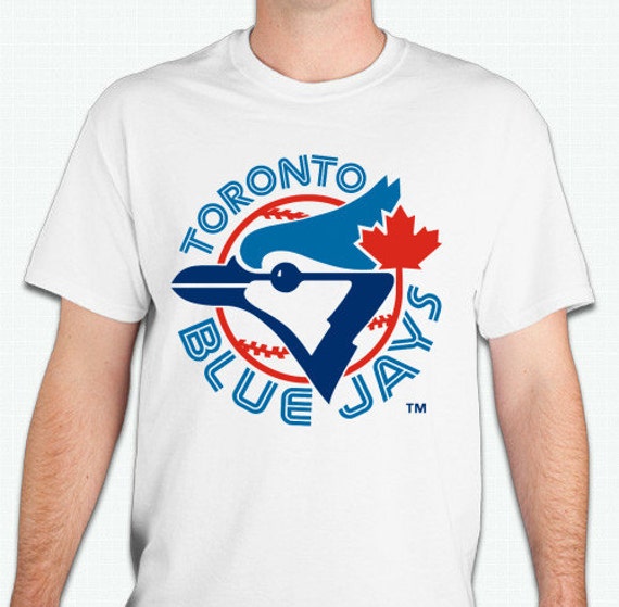 Toronto Blue Jays Vintage Logo Shirt Old School by RBDesigns021
