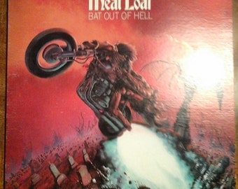 Meat Loaf - Bat Out of Hell JE-34974 Vinyl Record LP 1977
